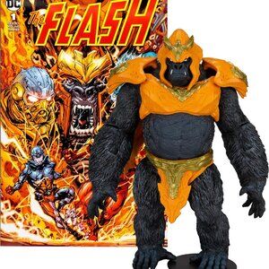 McFarlane Toys - DC Direct - Comic with MEGA Figure - Gorilla GROD